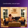 PHILIPS G25 E26 (Medium) LED Bulb Soft White 60 Watt Equivalence 2 pk