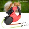 143 Retractable Dog Lead, Retractable Leashes for Pets, Automatic Extendable Dog Lead (Red)