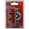 Hardware Essentials 851833 Sash Lock Crescent Brass