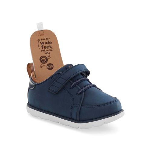 Stride Rite 360 Boys Ethan Dress Shoe, Navy, 13 Little Kid