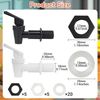10 Pack Cooler Faucet Replacement Reusable Plastic Spigot for Beverage Dispenser