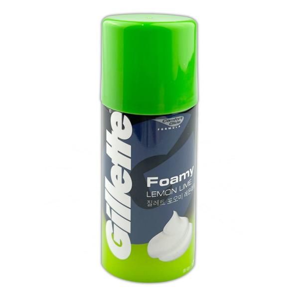 [Friends] Gillette Foamy Lemon Lime Shaving Foam 175g -O Shaving Foam Shaving Cream Shaving Cream Shaving Foam Shaving Foam