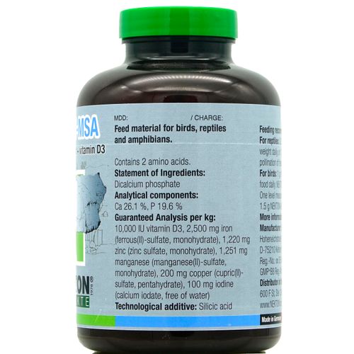 Nekton-MSA Mineral Supplement + D3 for Birds and Reptiles 400g / 14.11oz | Change Size to 400g / 14.11oz