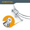 POWERTEC Wire Hose Clamp 2-1/2 Inch for Dust Collection - 5 Pack (70197)