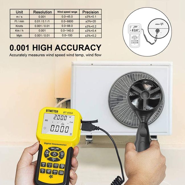  BTMETER BT-985CAPP Industrial Infrared Thermometer, 12