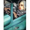 Art Deco Tamara De Lempicka Ceramic Mural Bath Tile #47