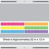 Rainbow Sprinkle Decal Set - Rainbow Dessert Decal by Chromantics