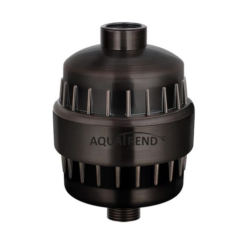 Aquatrend Shower Filter, 15 Stage Shower Head Filter for Hard Water, High Output Vitamin C Water Softener for Removing Chlorine and Fluoride, Improves the Condition of Your Skin, Hair and Nails
