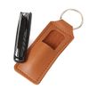 Amazing Harmony Nail Clippers with Key Case, Splatter Proof, Stainless Steel, Non-Slip with File, Black