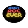 Best Roc Ever - Funny Roc Name Roc PopSockets Swappable PopGrip