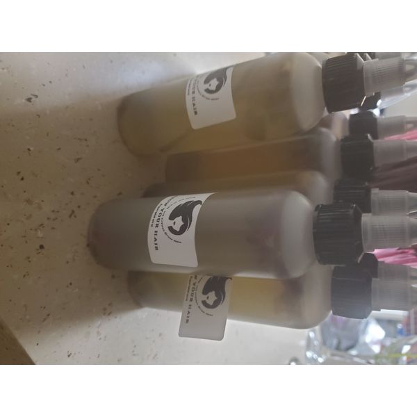 hair oil bottle 4 oz 