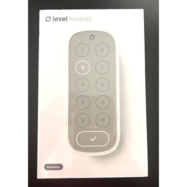 Level Smart Keypad Lock Use with Any Level Smart Lock or Bolt C-K11U *NEW Sealed