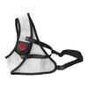 DeeRace Archery Chest Guard, Adjustable Lightweight Breathable Chest Protector for RH Archer (White, M)