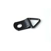 Qty 50 w/Screws, Small Triangle Strap Hanger, Picture Framing, Anodized Black