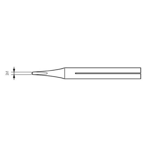 0400705 JBC LD T10D Welding Tip