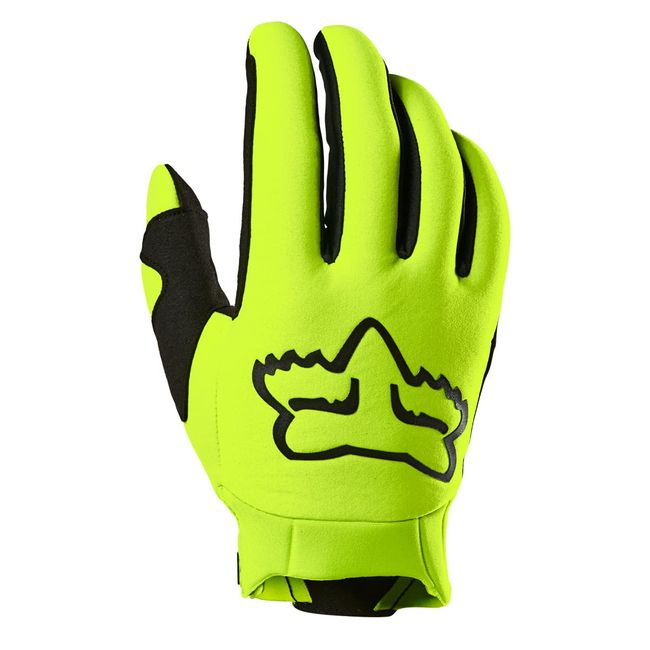 FOX MX Defend Thermo Off-Road Gloves Small Flow Yellow