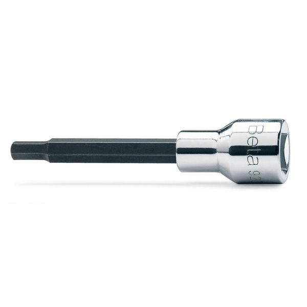Beta 9200415 Model 920 Pe5L Hexagon Bit Socket Driver, Long Series, 1/2 Drive, 5mm