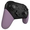 eXtremeRate Dark Grayish Violet Replacement Handle Grips for Nintendo Switch Pro Controller, Soft Touch DIY Hand Grip Shell for Nintendo Switch Pro Controller - Controller NOT Included