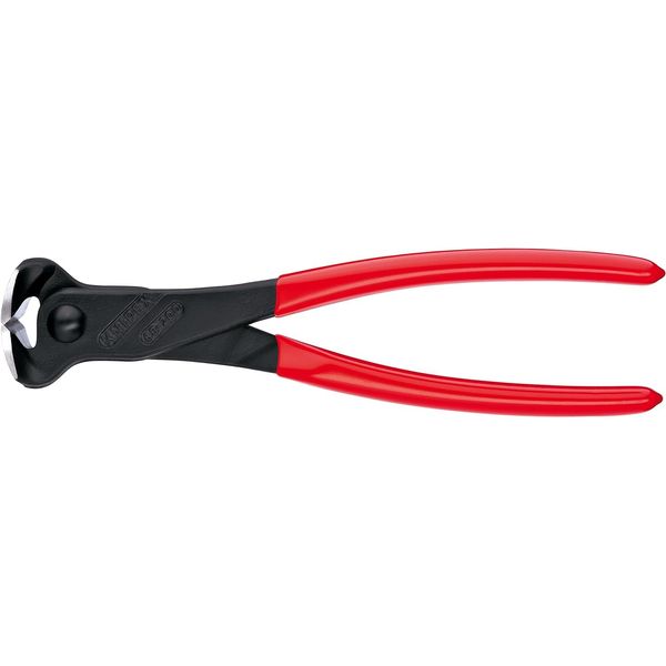 Knipex End Cutting Nipper black atramentized, plastic coated 200 mm 68 01 200 EAN