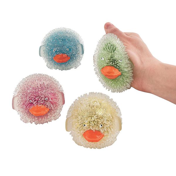 Fun Express - Duck Glitter PUFFERS
