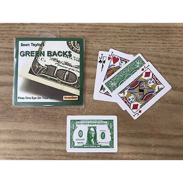 Green Backs by Sean Taylor Mentalism Magic Trick