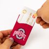 Guard Dog Silicone Credit Card Holder/Phone Wallet - Ohio State Buckeyes