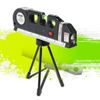 Horizontal+Vertical+Hairline Laser Bubble Level w/8ft Measuring Tape+Tripod