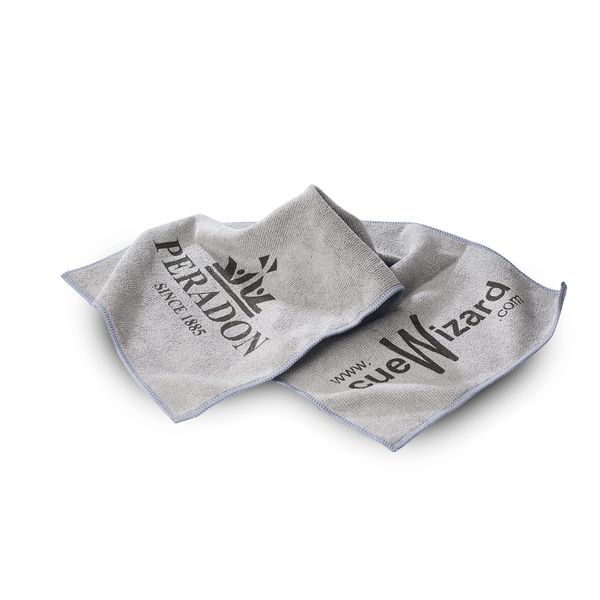 PERADON MICROFIBRE SNOOKER/POOL TOWEL (GREY)