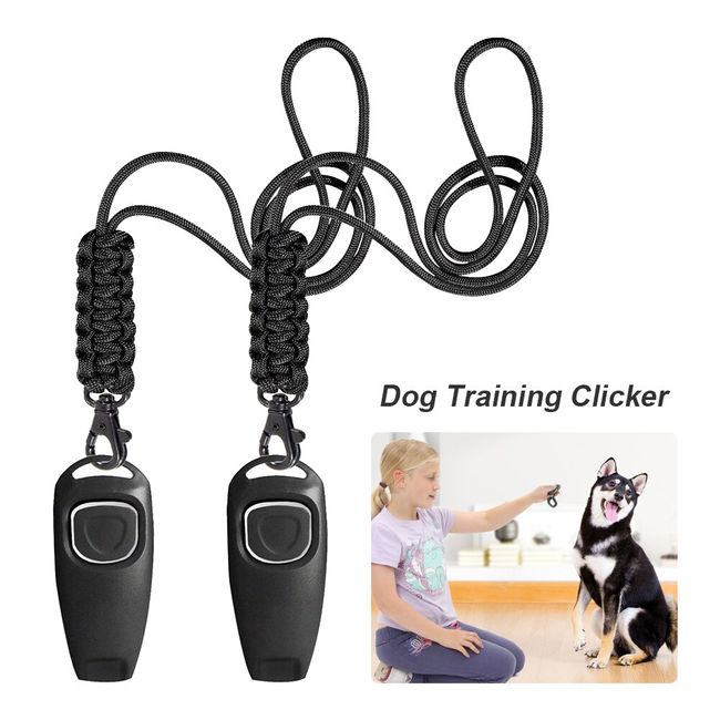 Promotional Pet Training Clicker-Whistle Key Chain