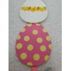 Easter Themed Hanging Wall Sign Decor Duckling "Happy Easter"