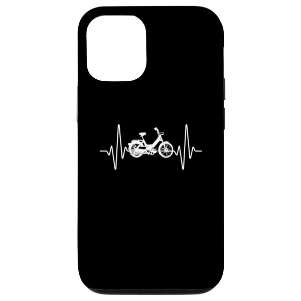 iPhone 15 DDR Moped Old Timer Roller Mofa Scooter 2 Takter Smartphone Case