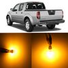 LED Yellow Front Sidemarker Light Bulb Pair For Pathfinder Frontier Pickup Truck