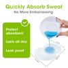 Underarm Sweat Pads - OTTOLIVES PREMIUM QUALITY Fight Hyperhidrosis [100 PCS] for Men and Women Comfortable, Non Visible, Extra Adhesive, Disposable Dress Guards/Shields, Non Sweat Armpit Protection