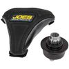 JOE'S 15" DISHED STEERING WHEEL, BLACK
