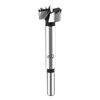 HPHOPE 22mm Forstner Bit, Forstner Drill Bit 22mm for Wood, Round Shank Drill