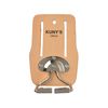 Kuny's KUNHM220 Leather Snap in Hammer Holder, Brown