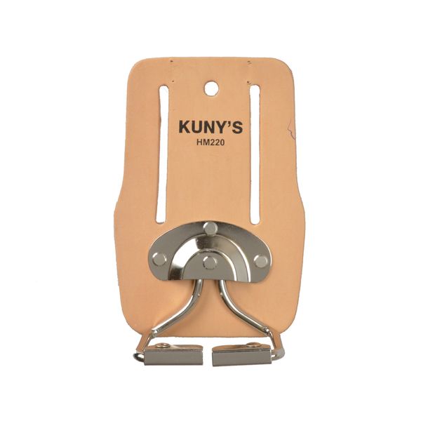 Kuny's KUNHM220 Leather Snap in Hammer Holder, Brown