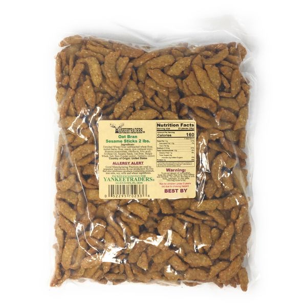 Yankee Traders Oat Bran Sesame Sticks, 2 Pound