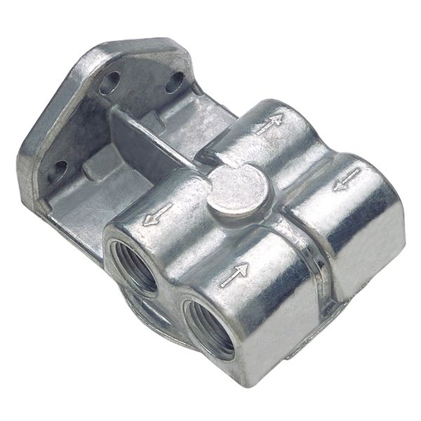 Trans-Dapt Performance 1045 Single Filter Relocation Bracket