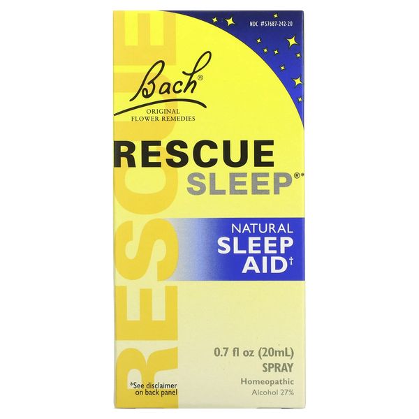 Bach Flower Remedies Rescue Sleep Natural Sleep Aid - 20 mL