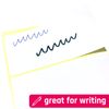 80 x 40 mm, 100 Pack, White Sticky Labels Stickers