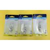 3 Westinghouse 0624300, 40 Watt, 120 Volt Clear Light Bulb E11 Base 