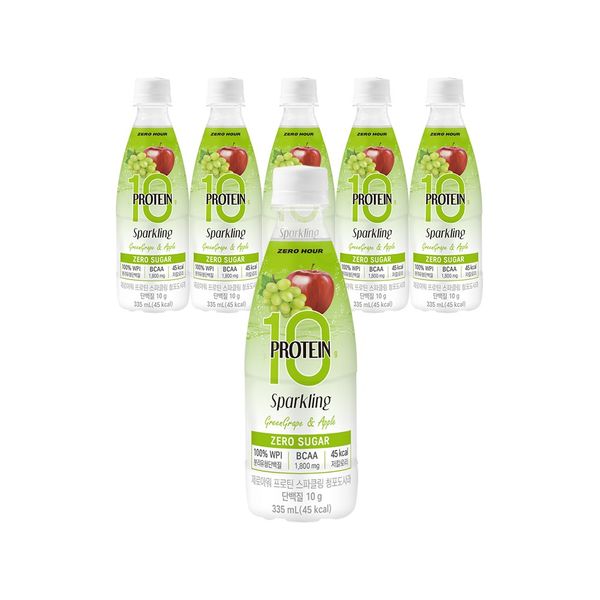 Zero Hour Protein Sugar-Free Sparkling Green Grape Apple