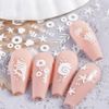 5D Embossed Ocean Nail Stickers - Summer Decals With Shell, Colorful 
