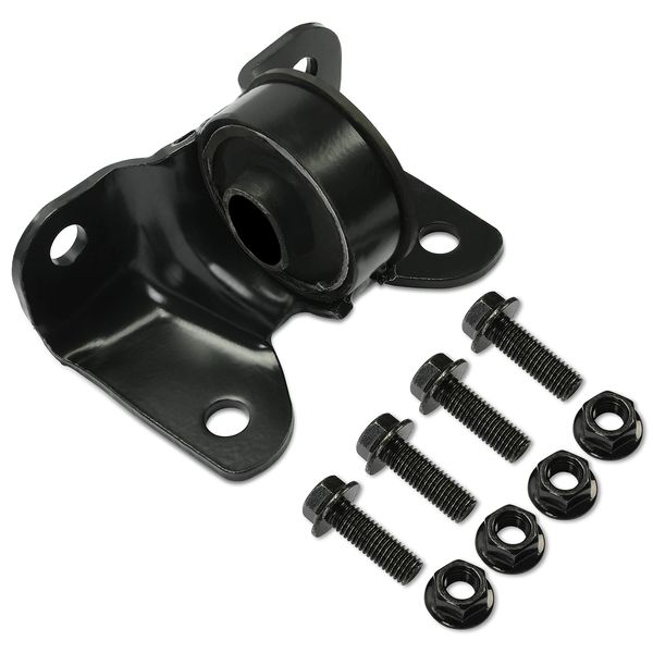 HECASA Front Torsion Bar Mount Kit Compatible with 1999-2007 Chevy Silverado GMC Sierra 1500 1500HD 2500 Pickup Truck 4WD Cross Member Mounting Bushing Replacement for 905-506