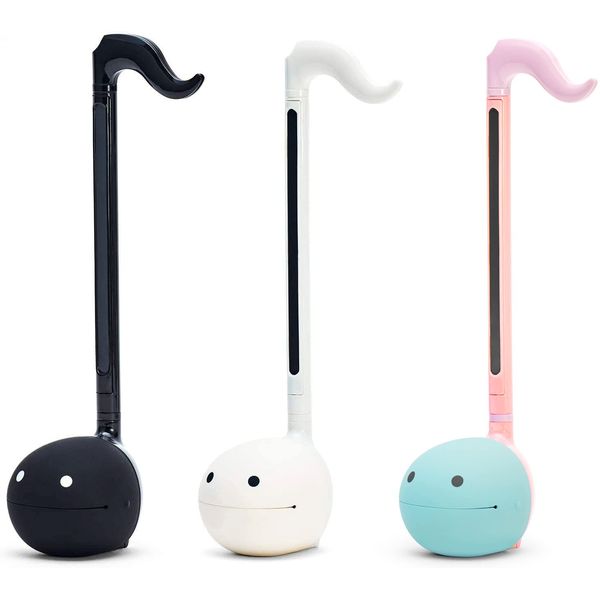 Otamatone Japanese Electronic Musical Instrument Portable Music Synthesizer from Japan by Maywa Denki Educational Fun Gift for Children, Teens & Adults - Black White Unicorn Set