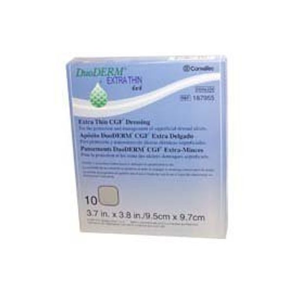 Convatec Convatec Duoderm Cgf Extra Thin Dressing 4 Inches X 4 Inches, 10 each by ConvaTec