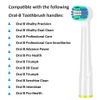 KHBD Replacement Heads Compatible with Oral B Braun Toothbrushes Electric- 16 Pack Professional Precision & Sensitive Brush Heads Refill for Oral B 7000/Pro 1000/9600/ 5000/3000/8000
