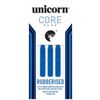 Unicorn Soft Tip Darts Set | Core Plus | Smooth Comfortable Rubberised Brass Barrels | Blue | 16 g