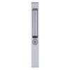 Wright Products - Keyed Flush Mounted Sliding Patio Door Latch Set, Aluminum Grey - Replacement Locking Flush Handle